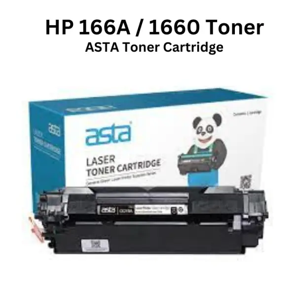 HP 166A Black Toner Cartridge
