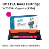 HP-119A-magenta-2093A--toner-ASTA-Brand