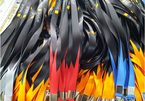 In Sri Lanka, RSB Multishop provides professional ID lanyard and neck cord sublimation printing.