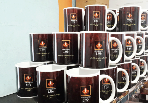 RSB Multishop specializes in printing all kinds of sublimation mugs in Sri Lanka.